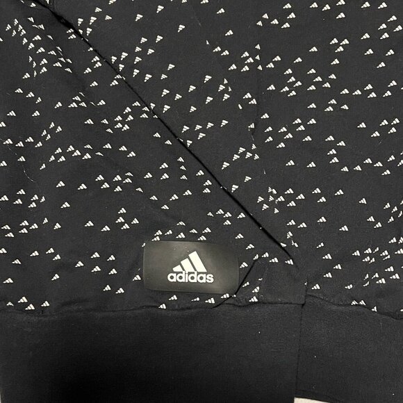 Adidas Black Woman'sSportswear Winners Badge of Sport Crew Sweatshirt Size L - Picture 11 of 16